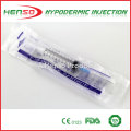 Disposable syringe with needle 2cc